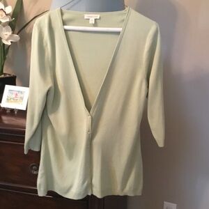 Coldwater Creek - Matcha Green Tea Cardigan